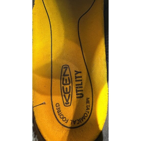 Keen Utility Mens Slip On Work Boots Light Brown Color Leather Size 11.5 main image 4